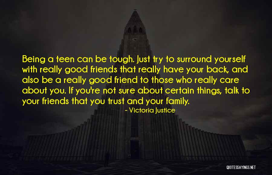 Can't Trust Family Quotes By Victoria Justice