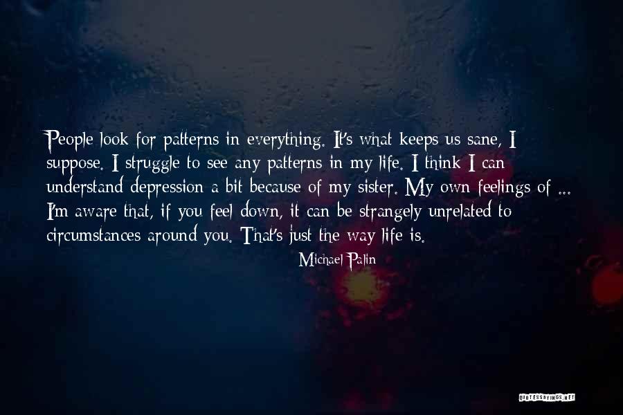 Can't Understand My Feelings Quotes By Michael Palin