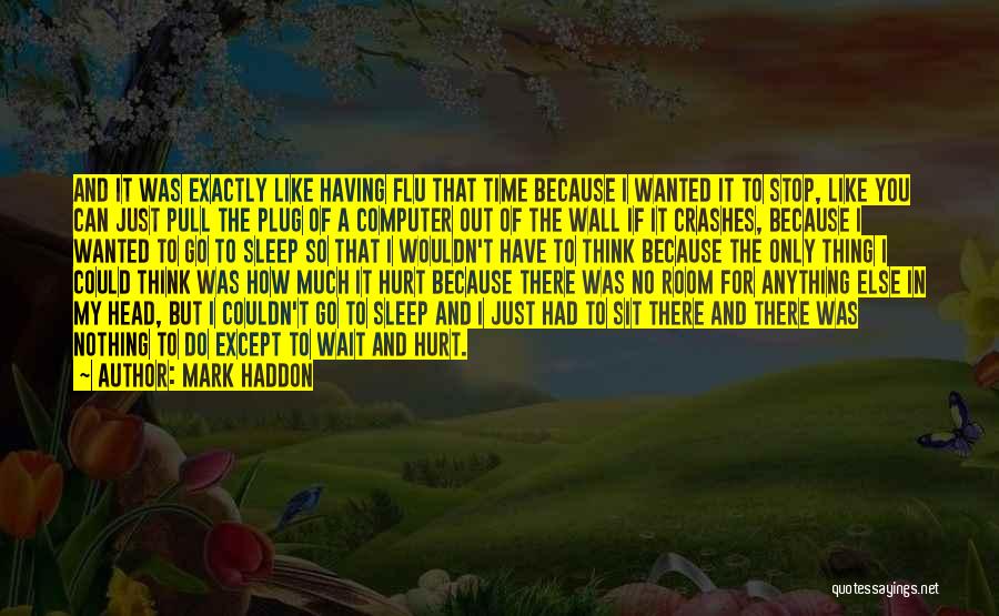 Can't Wait To Have You Quotes By Mark Haddon