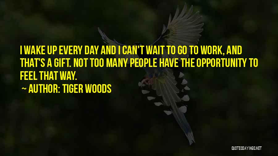 Can't Wake Up Quotes By Tiger Woods