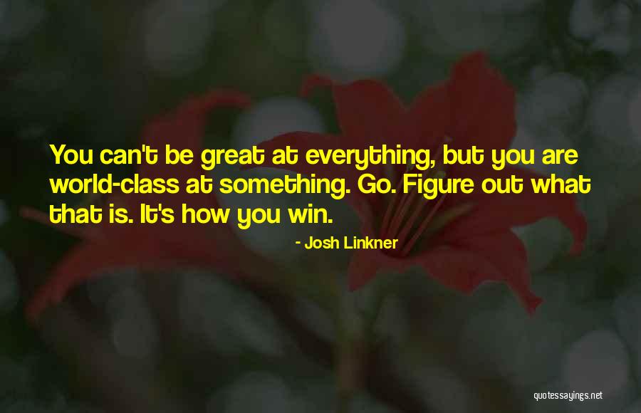 Can't Win Quotes By Josh Linkner