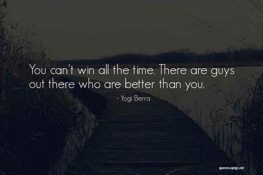 Can't Win Quotes By Yogi Berra