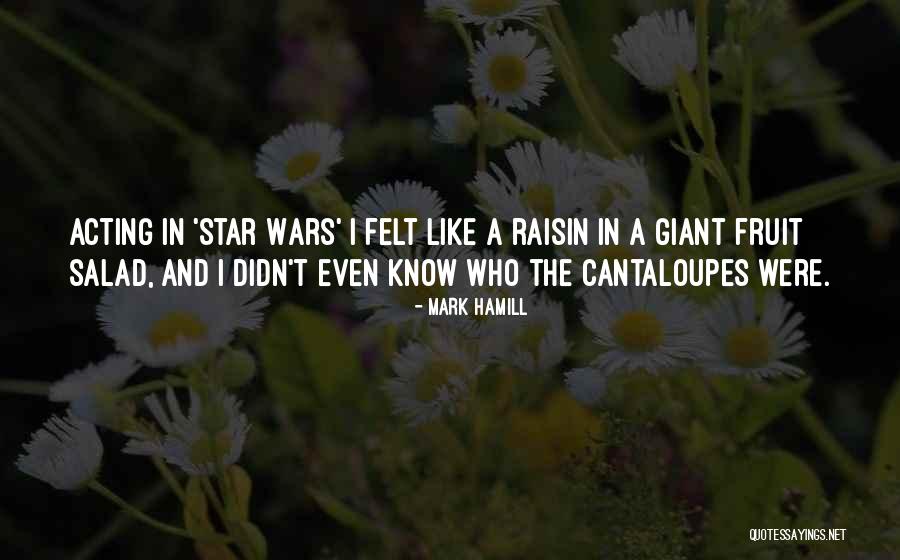 Cantaloupes Quotes By Mark Hamill