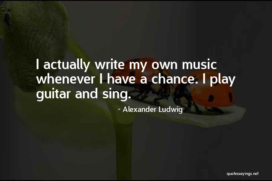 Cantecul Lebedei Quotes By Alexander Ludwig Cantecul Lebedei Quotes By Alexander Ludwig