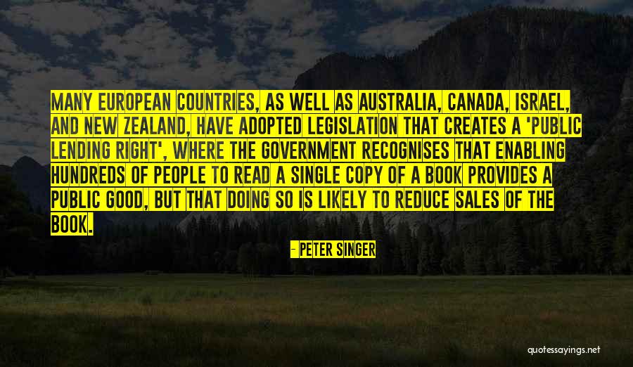 Cantina Del Quotes By Peter Singer