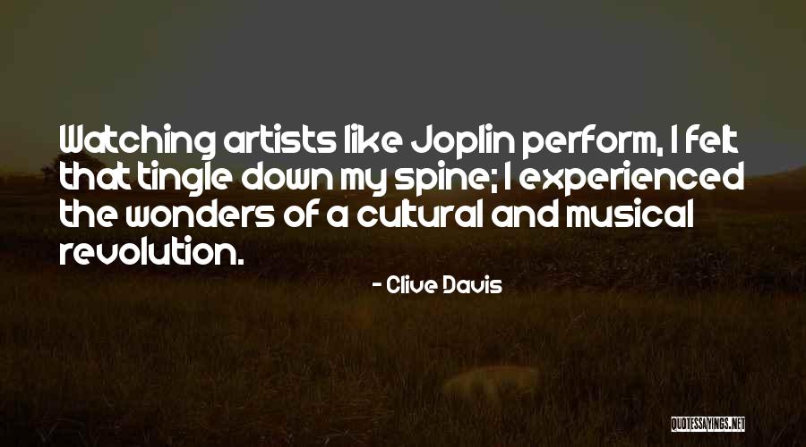 Cantinas Hilda Quotes By Clive Davis Cantinas Hilda Quotes By Clive Davis