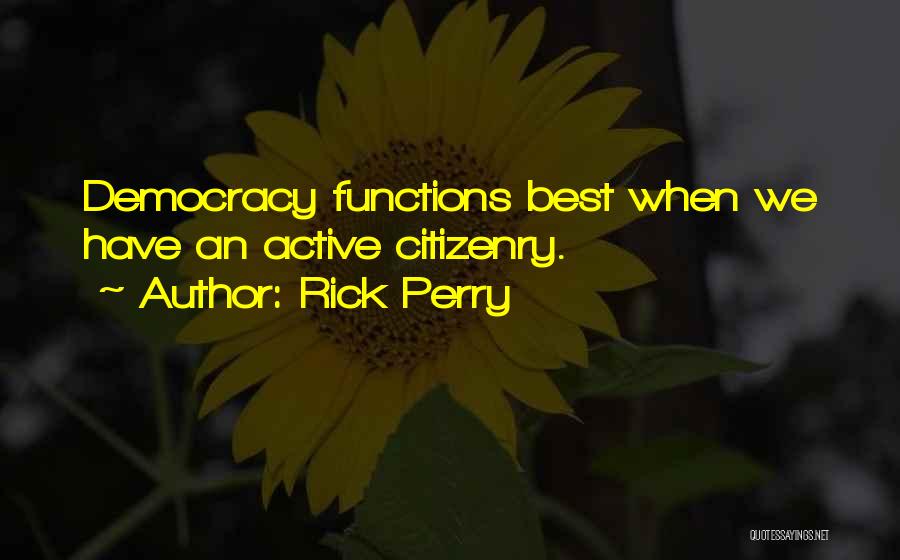 Canting Optometry Quotes By Rick Perry