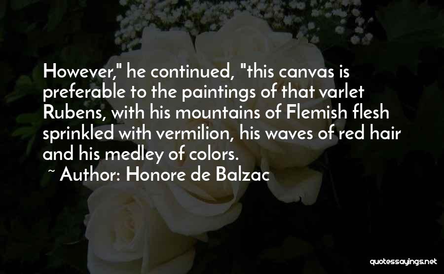 Canvas Art And Quotes By Honore De Balzac