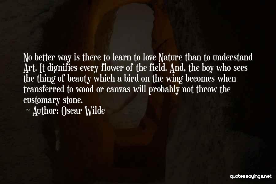 Canvas Art And Quotes By Oscar Wilde