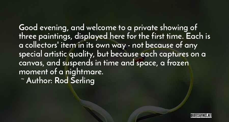 Canvas Art And Quotes By Rod Serling