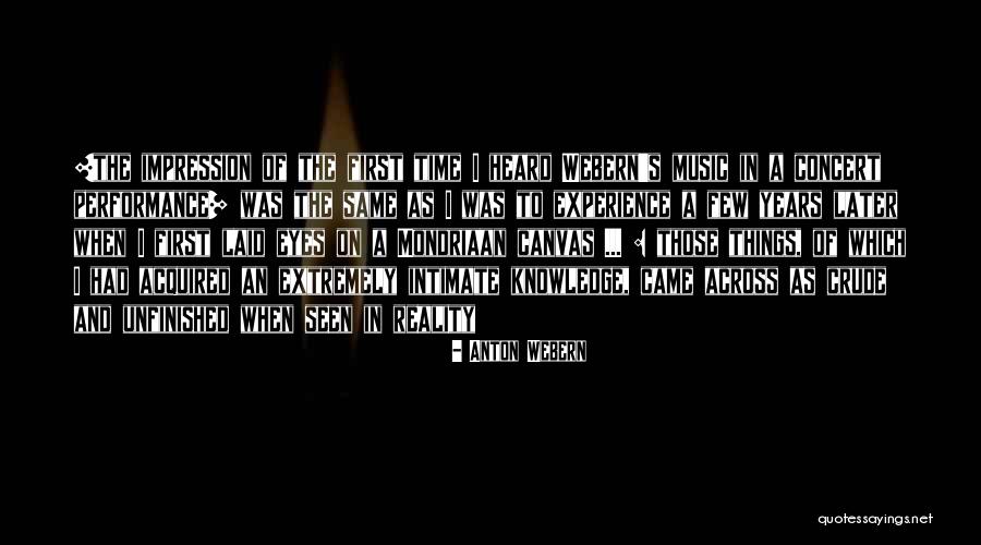 Canvas Of Time Quotes By Anton Webern Canvas Of Time Quotes By Anton Webern
