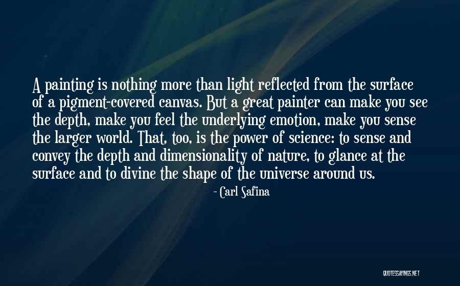 Canvas Painting Of Quotes By Carl Safina Canvas Painting Of Quotes By Carl Safina