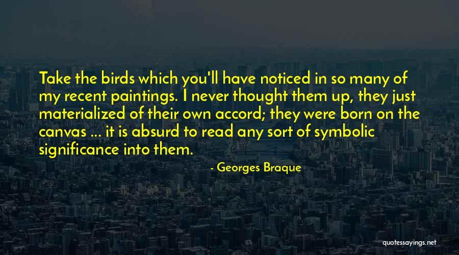 Canvas Painting Of Quotes By Georges Braque Canvas Painting Of Quotes By Georges Braque