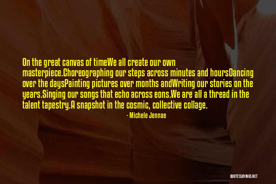 Canvas Painting Of Quotes By Michele Jennae Canvas Painting Of Quotes By Michele Jennae