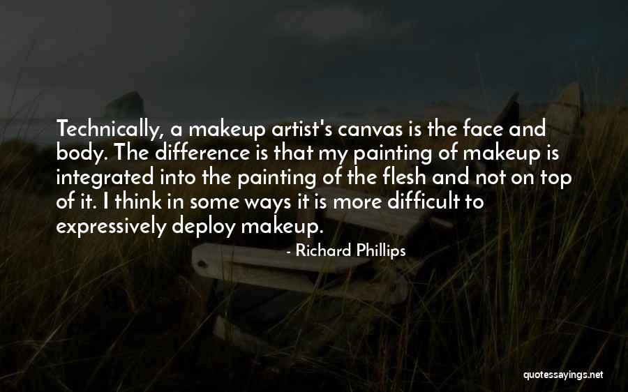 Canvas Painting Of Quotes By Richard Phillips Canvas Painting Of Quotes By Richard Phillips