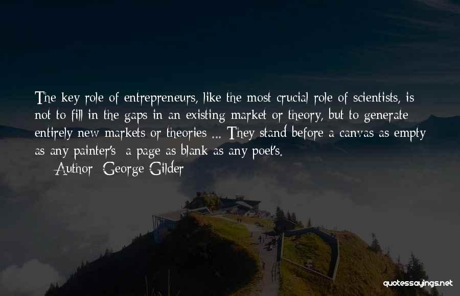 Canvas Quotes By George Gilder