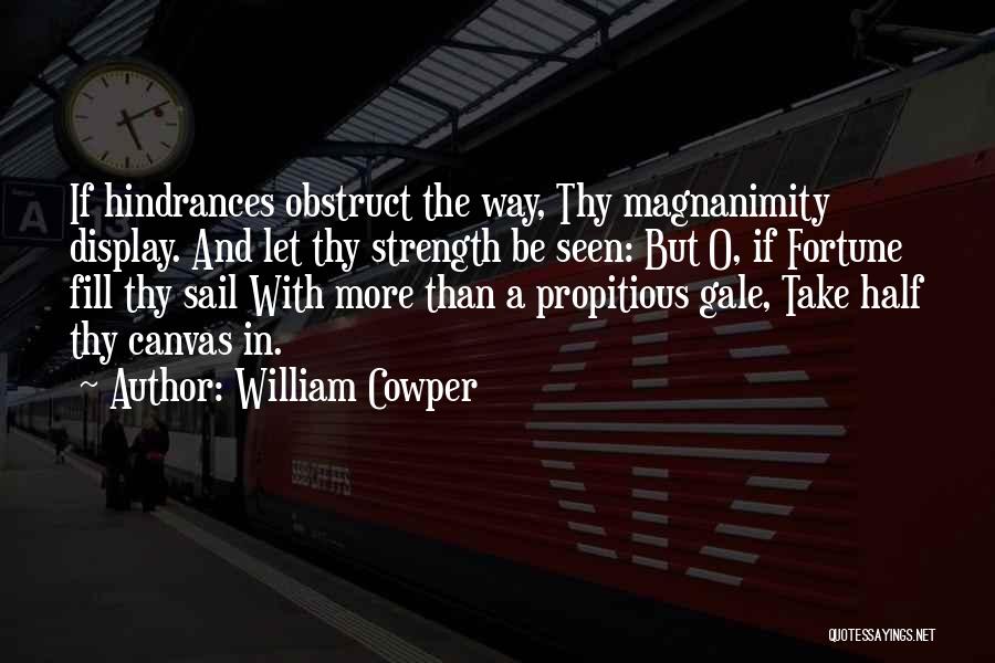 Canvas Quotes By William Cowper