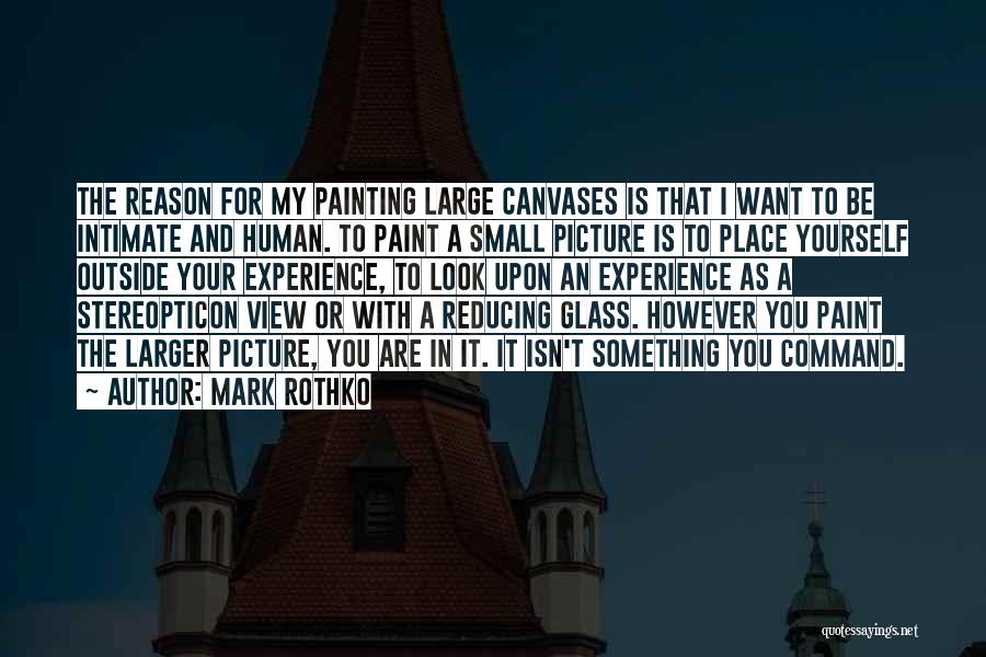 Canvases Quotes By Mark Rothko