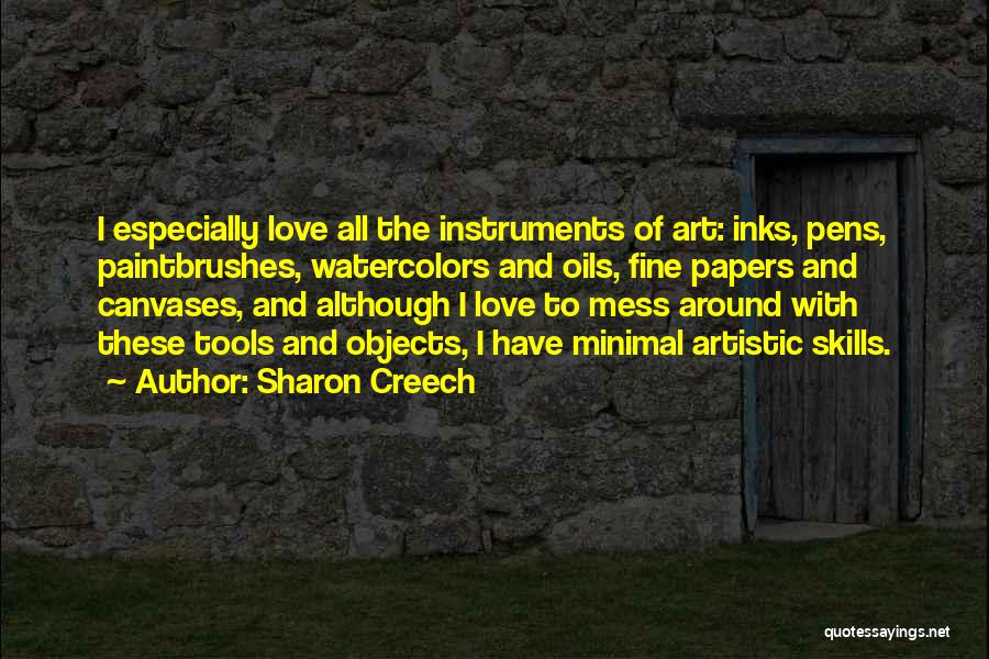Canvases Quotes By Sharon Creech