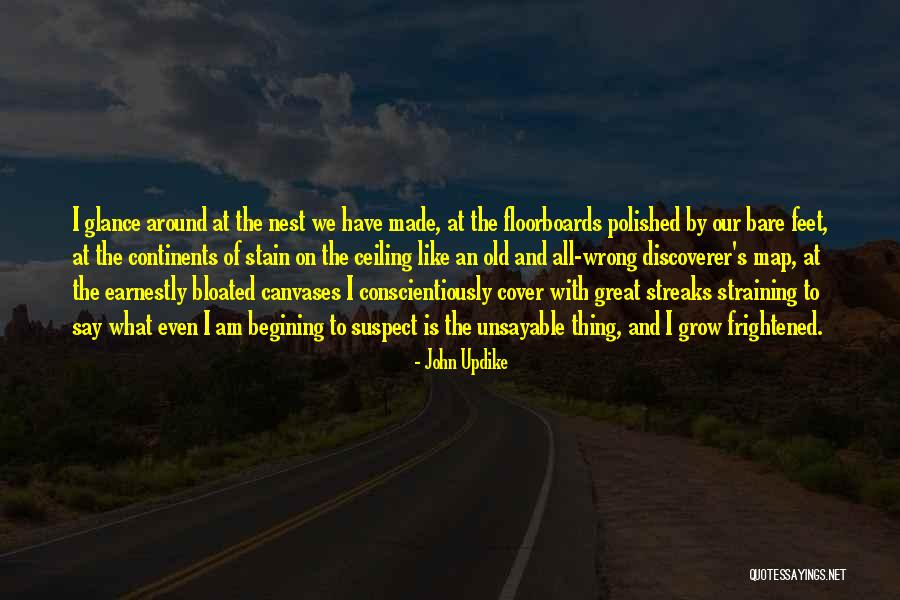 Canvases With Quotes By John Updike Canvases With Quotes By John Updike