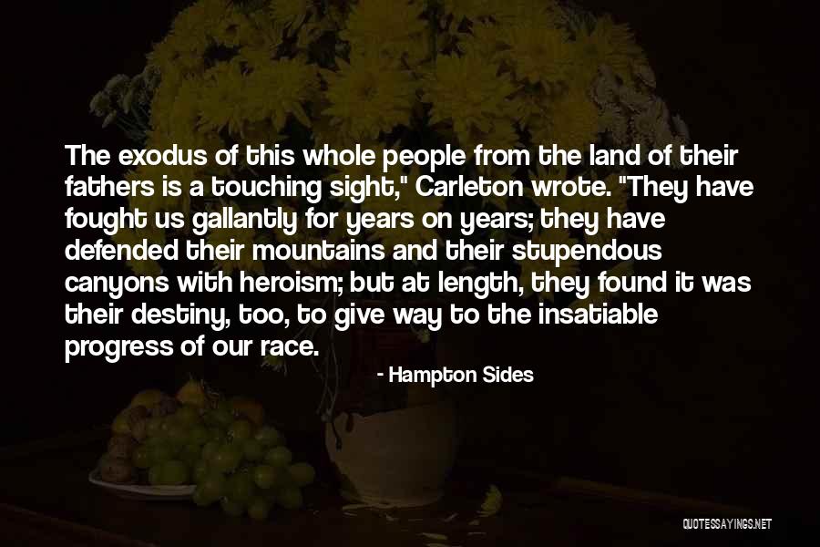 Canyons Quotes By Hampton Sides Canyons Quotes By Hampton Sides