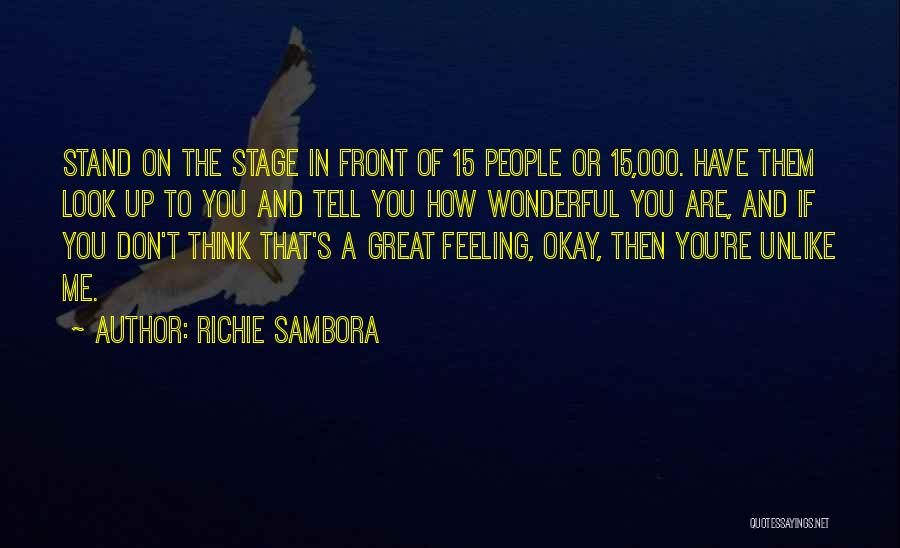 Canzona Quotes By Richie Sambora