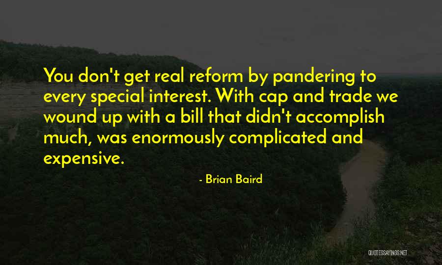 Cap And Trade Quotes By Brian Baird