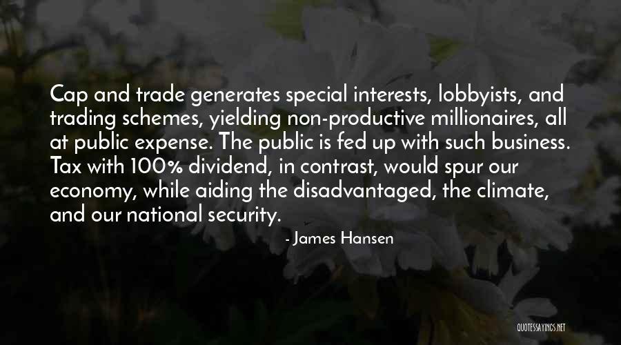 Cap And Trade Quotes By James Hansen