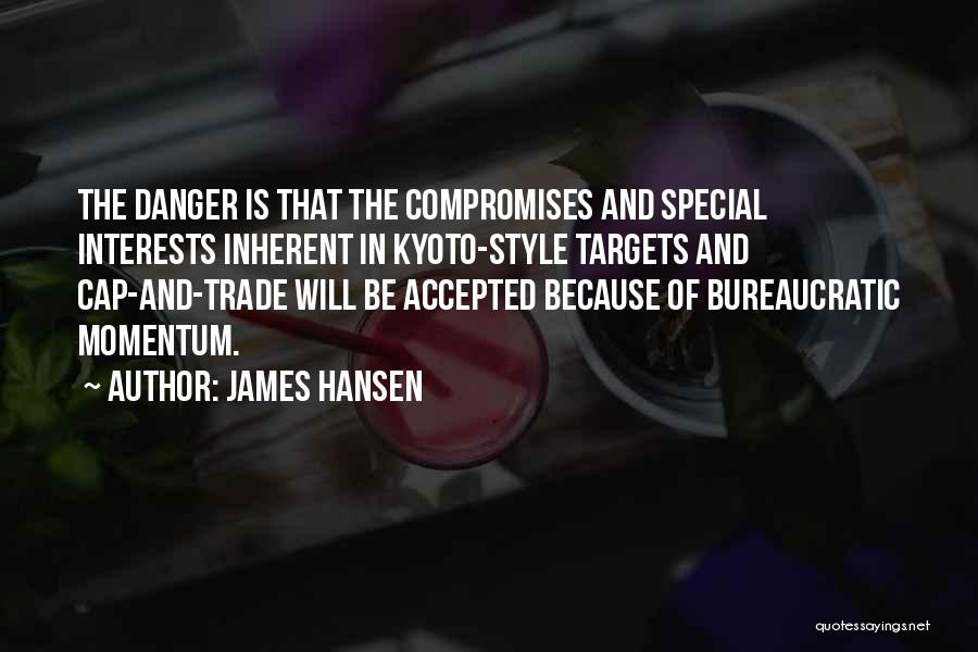 Cap And Trade Quotes By James Hansen