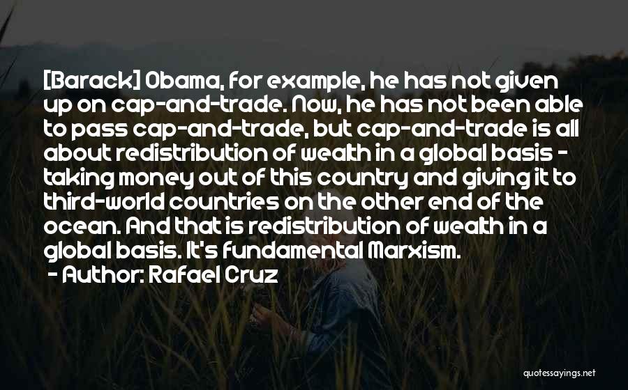 Cap And Trade Quotes By Rafael Cruz