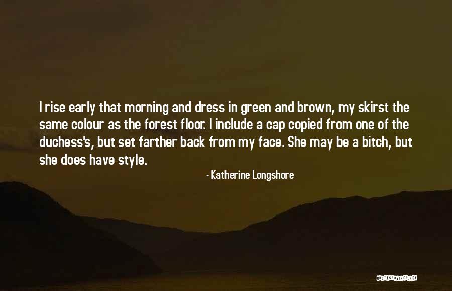 Cap Floor Quotes By Katherine Longshore