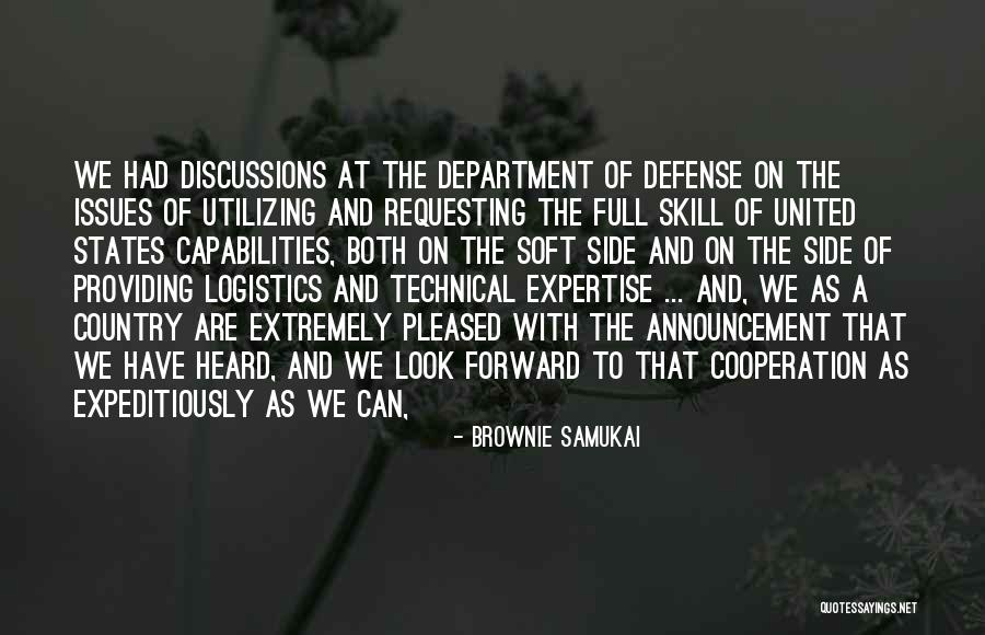 Capabilities And Skills Quotes By Brownie Samukai Capabilities And Skills Quotes By Brownie Samukai