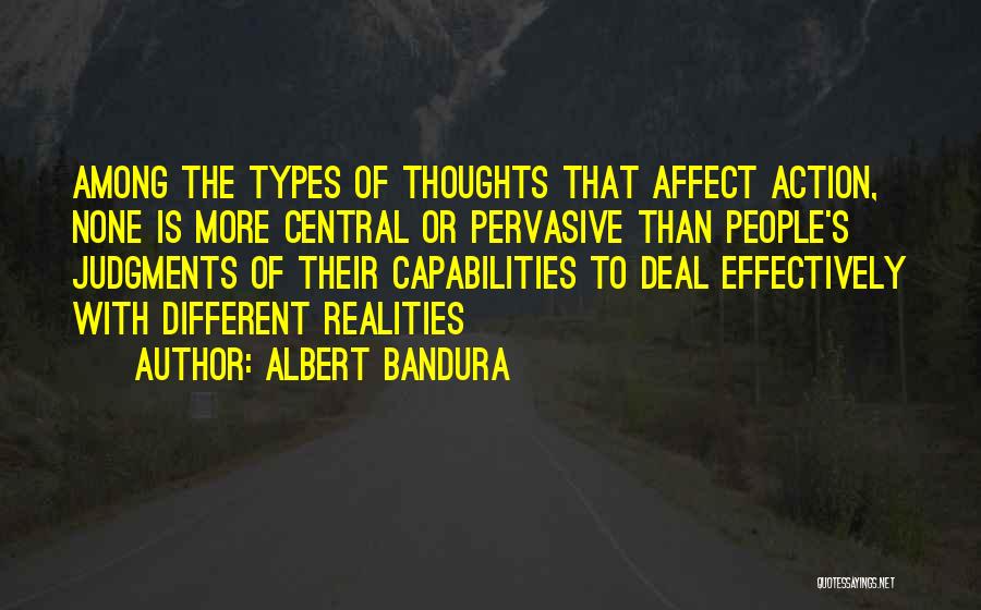 Capabilities Quotes By Albert Bandura