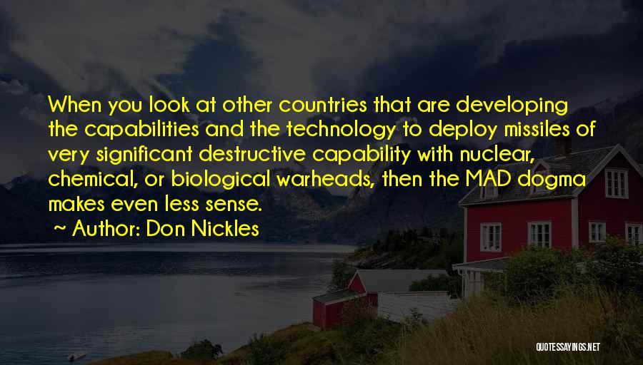 Capabilities Quotes By Don Nickles