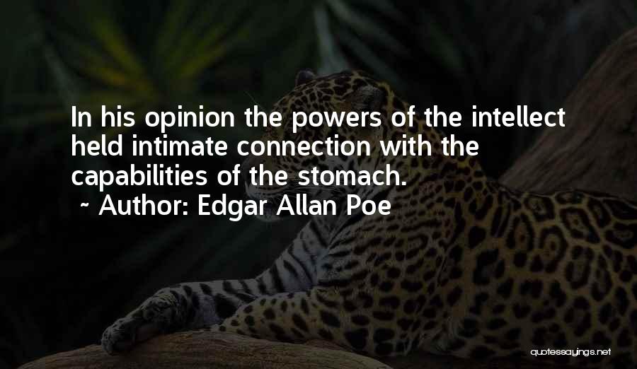 Capabilities Quotes By Edgar Allan Poe