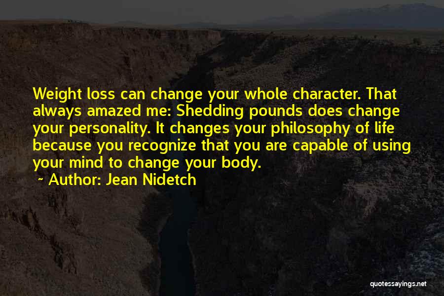 Capable Of Change Quotes By Jean Nidetch