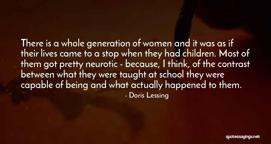 Capable Women Quotes By Doris Lessing Capable Women Quotes By Doris Lessing