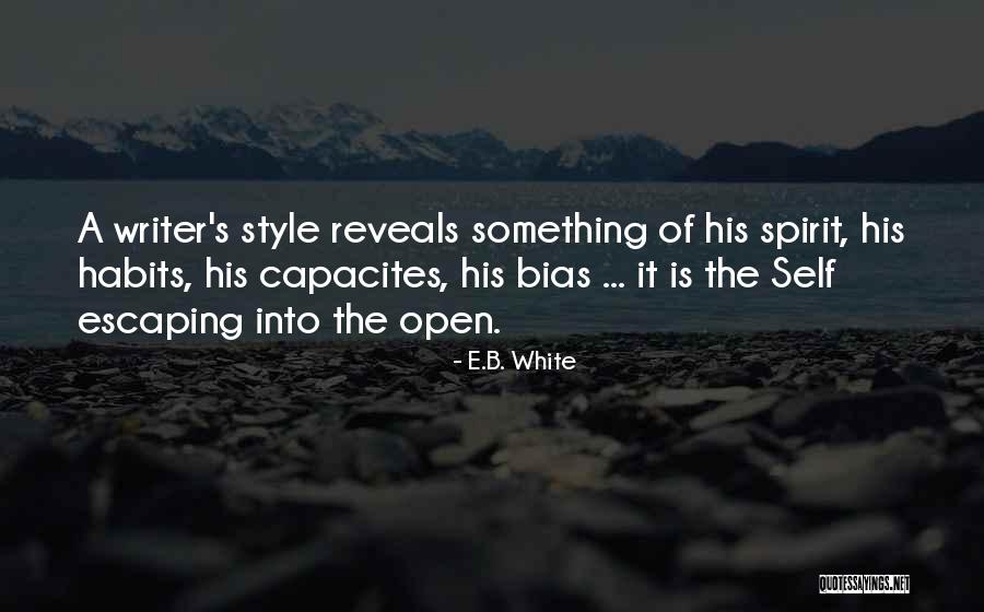 Capacites M Quotes By E.B. White Capacites M Quotes By E.B. White