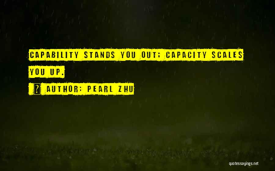 Capacity Quotes By Pearl Zhu