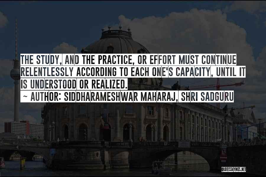 Capacity Quotes By Siddharameshwar Maharaj, Shri Sadguru