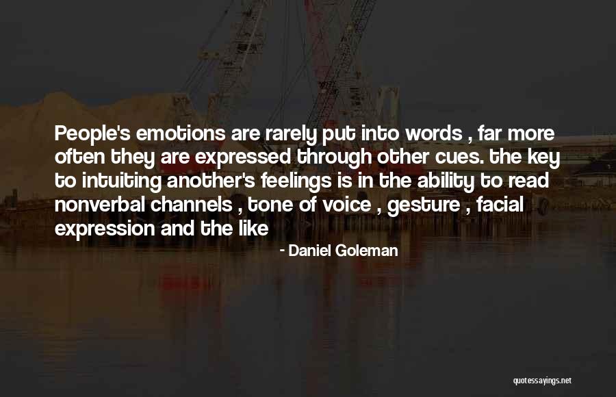 Capdeville Musica Quotes By Daniel Goleman Capdeville Musica Quotes By Daniel Goleman