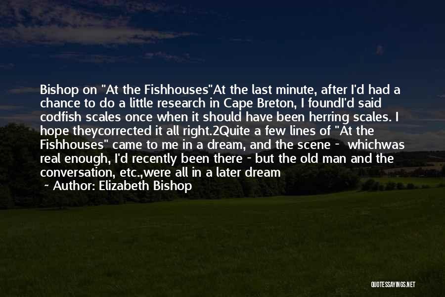 Cape Breton Quotes By Elizabeth Bishop