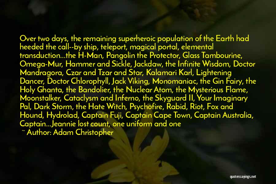 Cape Town Quotes By Adam Christopher