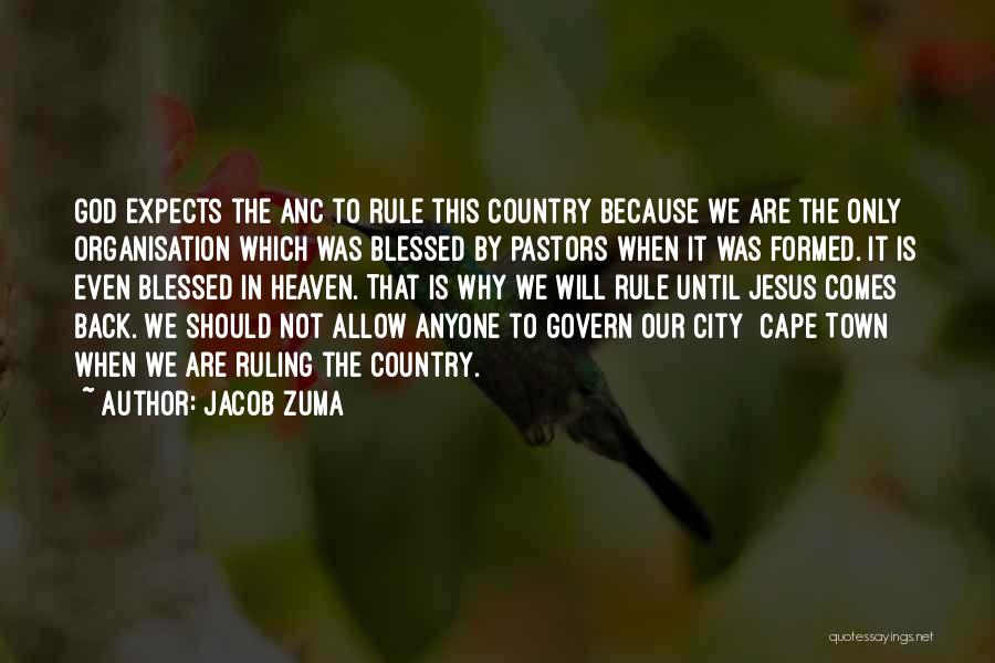 Cape Town Quotes By Jacob Zuma