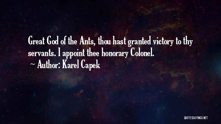 Capek Quotes By Karel Capek