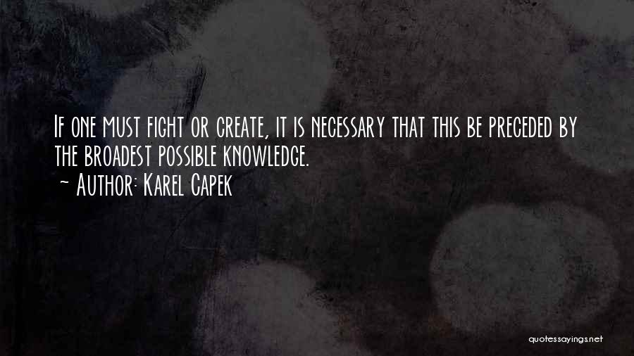 Capek Quotes By Karel Capek