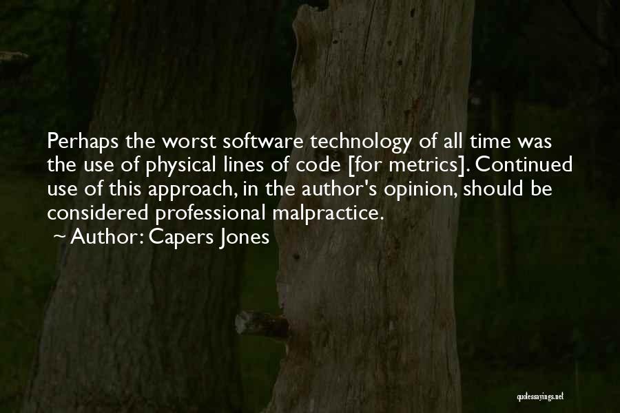 Capers Quotes By Capers Jones