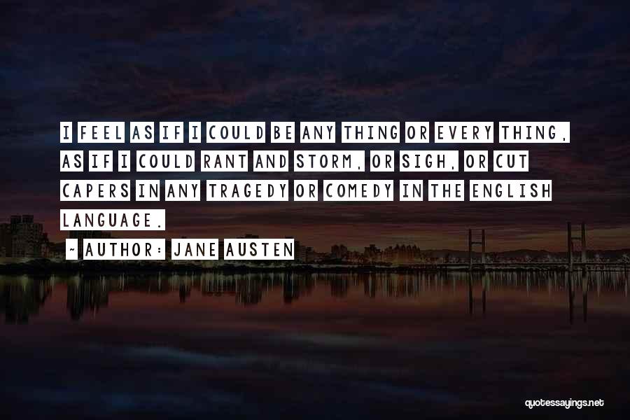 Capers Quotes By Jane Austen