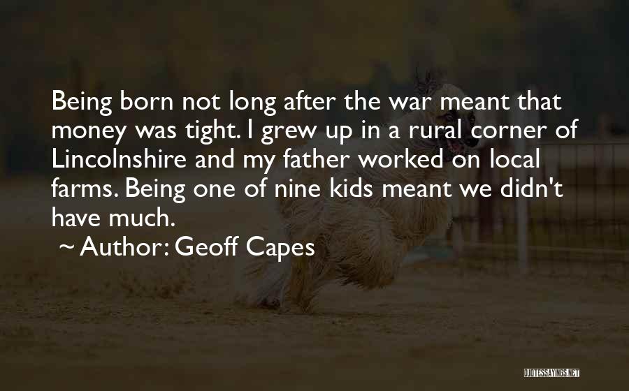 Capes Quotes By Geoff Capes