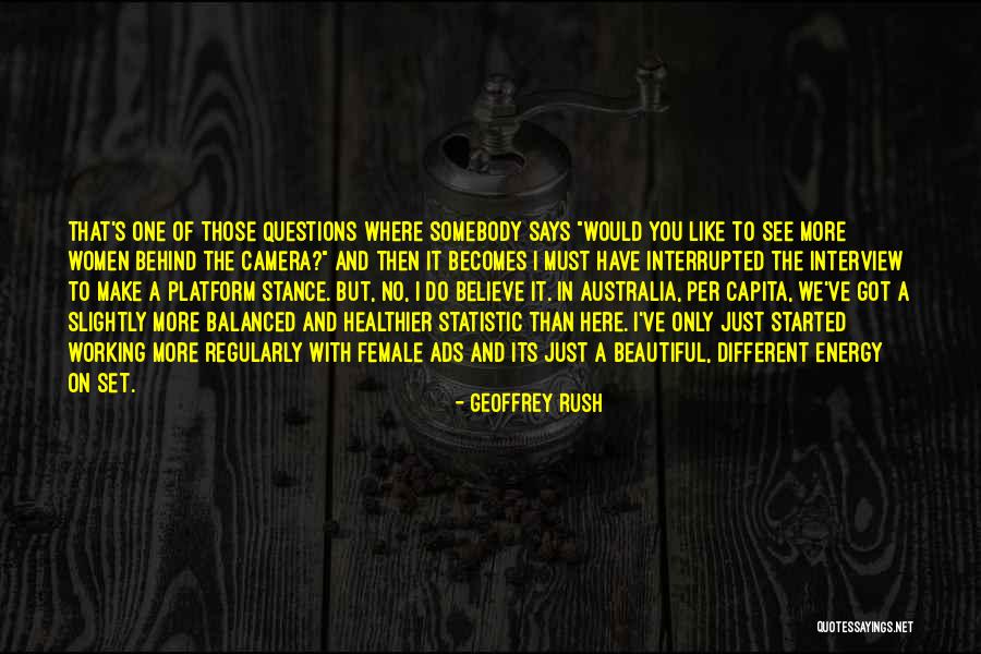 Capita Quotes By Geoffrey Rush Capita Quotes By Geoffrey Rush